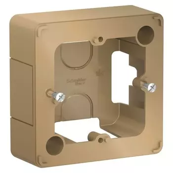 Коробка установочная подъемная SchE BLNPK000014, СП, BLANCA с возможность соединения, титан 954779