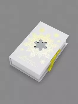Коробкакнига «Новый год: Снежный вальс», тиснение, 20 х 12.5 х 5 см