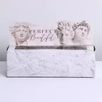 Коробочка для макарун «Античность», 18 х 5,5 х 5,5 см