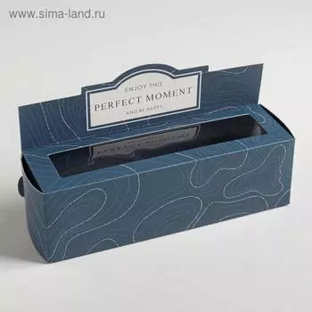Коробочка для макарун «Present», 18 х 5,5 х 5,5 см