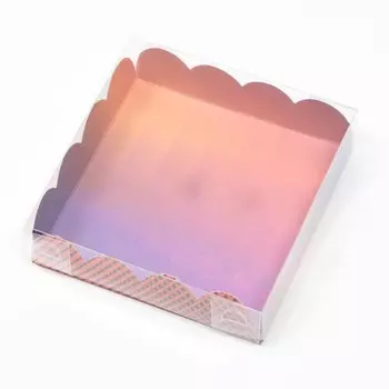 Коробочка для печенья, "Градиент 03", 12 х 12 х 3 см