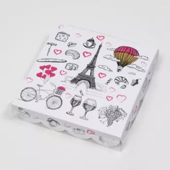 Коробка для печенья, «Париж», 15153 см