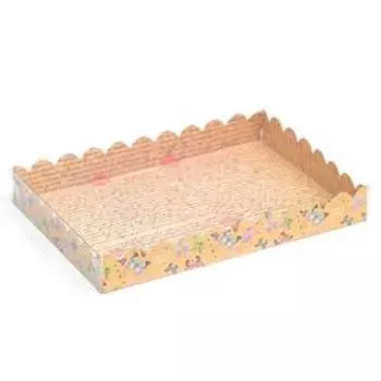 Коробочка для печенья "Послание", 22 х 15 х 3 см, набор 10 шт