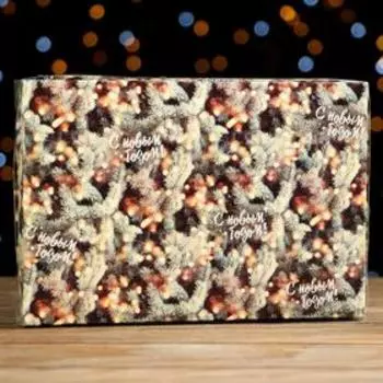 Коробочка для печенья "Теплый вечер", 22 х 15 х 3 см