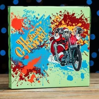 Коробка для печенья, «Врывайся в Новый Год!», 15153 см