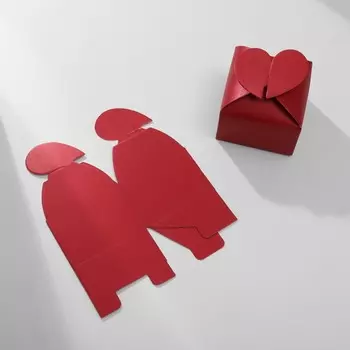 Коробочка подарочная складная «Любовь» 664, цвет МИКС