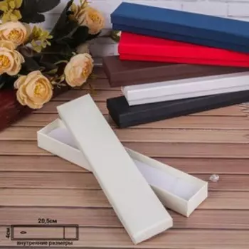 Коробочка подарочная под браслет/цепочку/часы "Дерево", 21*4, цвет МИКС