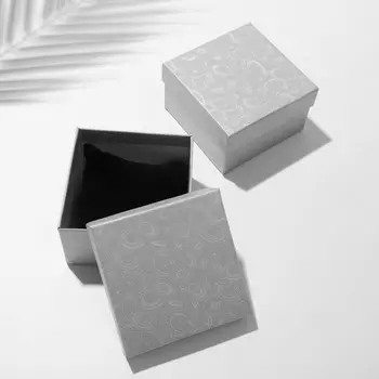 Коробочка подарочная под часы «Узоры», 99 см, цвет серебро