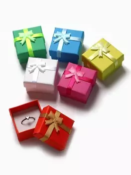 Коробочка подарочная под кольцо «Неон», 44 см, МИКС