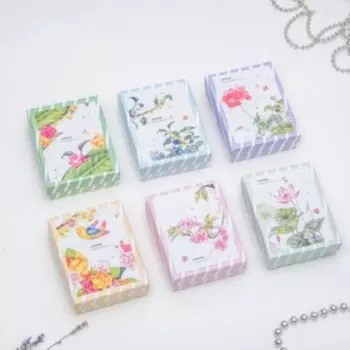 Коробочка подарочная под набор "Flowers", 7*9, цвет МИКС