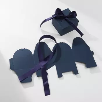 Коробочка подарочная складная «Сюрприз» 664,5, синий