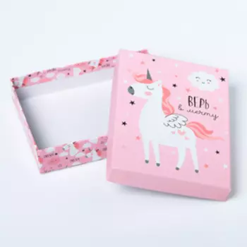 Коробочка подарочная «Верь в мечту», 10,5 х 14 х 3,5 см