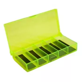 Коробочка с магнитами, 5 отделений, 100х50х17 мм