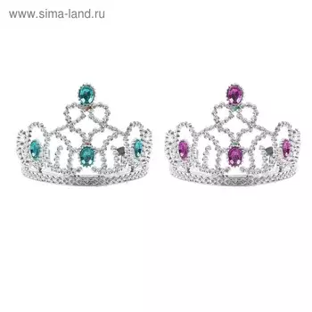 Корона на голову для девочки «Красота», МИКС