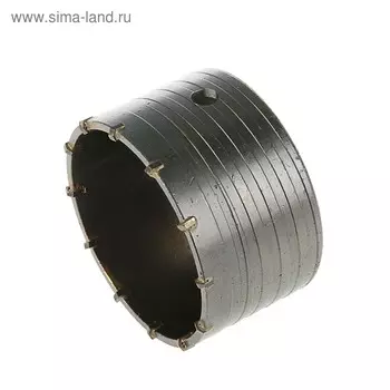 Коронка буровая ТУНДРА, высота 60 мм, М22100 мм