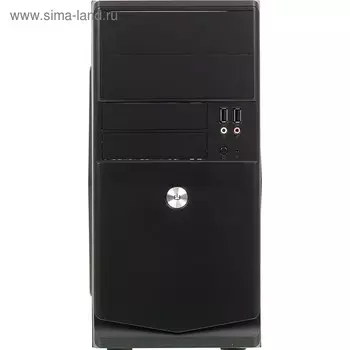 Корпус Accord ACC-B021 без БП, mATX, черный