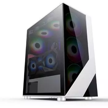 Корпус Formula V-LINE 7713, без БП, ATX, Midi-Tower, белый