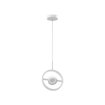 Корпус светильника подвесной поворотный для насадок D85 Ambrella light, DIY Spot, C9111, GX53, цвет белый песок