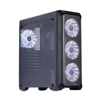 Корпус Zalman i3, без БП, ATX, Midi-Tower, черный