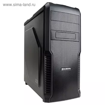 Корпус Zalman Z3, Без БП, ATX, черный