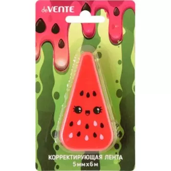 Корректирующая лента 5 мм 6 м deVENTE Watermelon фронт аппликатор