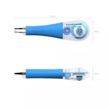 Корректирующая лента 4.2 мм 8 м, ErichKrause Arctic white, супер-белая, резиновый держатель, блистер