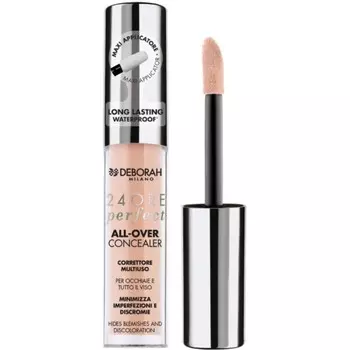Корректор жидкий Deborah Milano 24 Ore Perfect All Over Concealer, тон 01 белоснежный, 5.5 г 96820