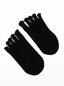 Корректоры - разделители для пальцев ног, капроновые, 36-42 р-р, пара, чёрные