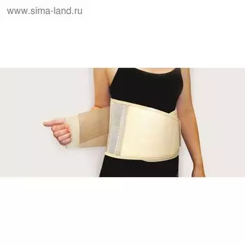 Корсет противорадикулитный НТ-Р-015, полужёсткий, 6 рёбер, размер M, цвет бежевый