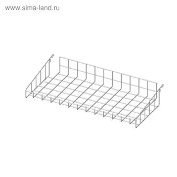 Корзина боковая 600 верхний ярус, цвет белый