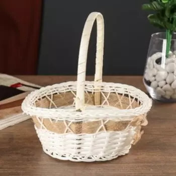 Корзина декоративная "Эко-лайф средняя" 19х16х16 см