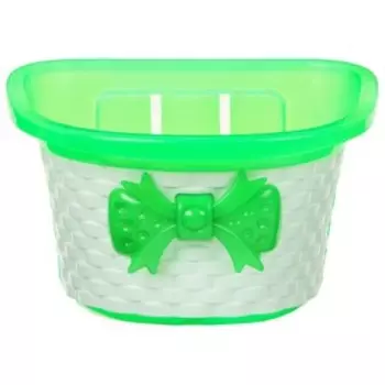 Корзина детская, без креплений, цвет зелёный