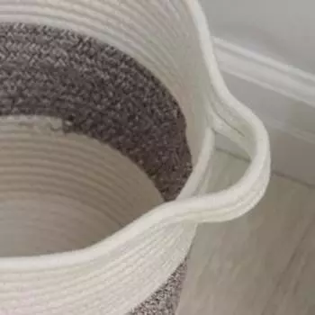 Корзина для белья Доляна «Милано», плетёная, ручная работа, 3740 см