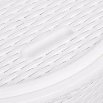 Корзина для белья угловая с крышкой «Ротанг», 60 л, 404058 см, белая