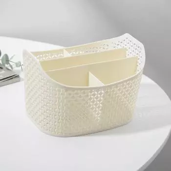 Корзина для хранения, 5 отделений, 18,314,211,7 см, цвет МИКС