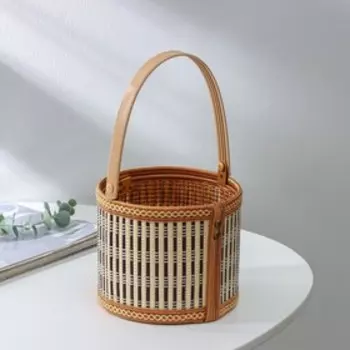 Корзина для хранения Доляна Nature, 151512, бамбук