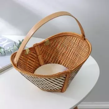 Корзина для хранения Доляна Nature, 281912.5 см, бамбук