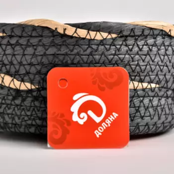 Корзина для хранения Доляна «Войс», 24×8×18,5 см, цвет чёрный