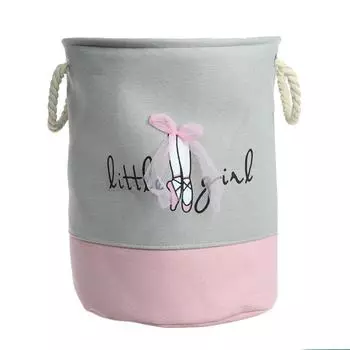 Корзина для хранения игрушек «Маленькая девочка» 40×40×50 см