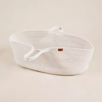 Корзина для хранения SL Home, плетёная, ручной работы, 704024 см, белая