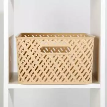 Корзина для хранения «Плетёнка», 352917,5 см, бежевая