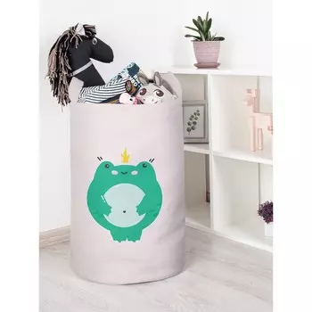 Корзина для игрушек «Довольный лягушонок, размер 40х60 см