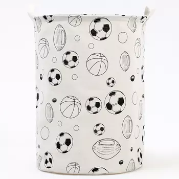 Корзина для игрушек «Мячи» 45 32 32 см