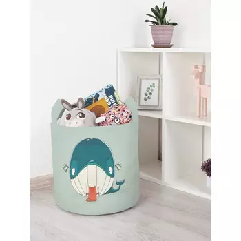 Корзина для игрушек «Ужин котика, размер 35х35 см