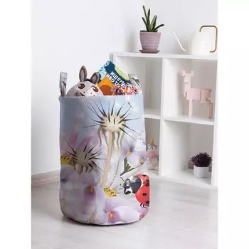 Корзина для игрушек «Ромашки в небе, размер 35х50 см