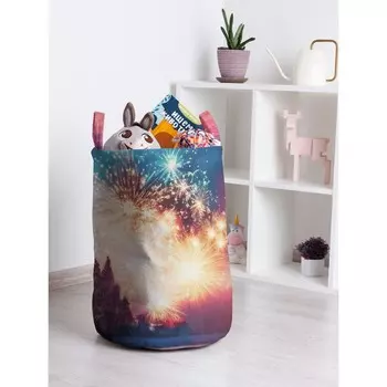 Корзина для игрушек «Салют зимой, размер 35х50 см