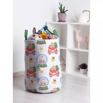 Корзина для игрушек «Сказочные котики, размер 35х50 см