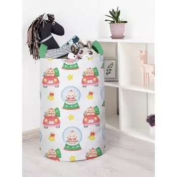 Корзина для игрушек «Сказочные котики, размер 40х60 см