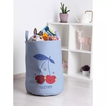 Корзина для игрушек «Вишинки вместе, размер 35х50 см