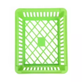 Корзина для луковичных, квадратная, 2520 см, зелёная, Greengo